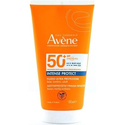 Avene THERMAAL WATER ZONNE-INTENSE PROTECT SPF 50+ 150 ML NIEUWE PACK Avene THERMAAL WATER ZONNE-INTENSE PROTECT SPF 50+ 150 ML NIEUWE PACK