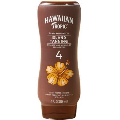 Hawaiian Tropic SPF#4 bruiningslotion 235 ml (zonnebrandcrème) Hawaiian Tropic SPF#4 bruiningslotion 235 ml (zonnebrandcrème)