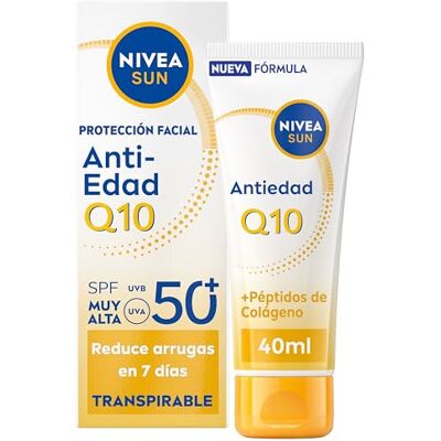 Sun Protector Solar Facial Nivea SPF 50 (50 ml) Sun Protector Solar Facial Nivea SPF 50 (50 ml)