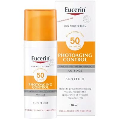 Eucerin Sun Protection Photoaging Control zonnevloeistof SPF50, 50 ml Eucerin Sun Protection Photoaging Control zonnevloeistof SPF50, 50 ml