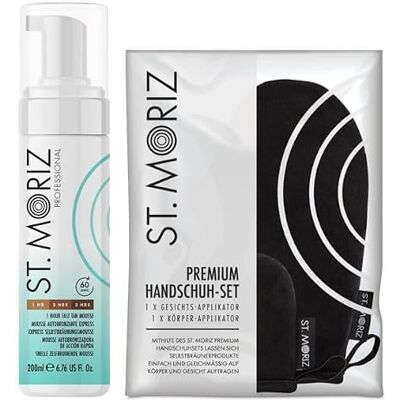 ST. MORIZ Professioneel schuim + hoogwaardige applicatorset (Express) ST. MORIZ Professioneel schuim + hoogwaardige applicatorset (Express)