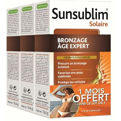 Sunsublim bronzing age expert 3x28 capsules Sunsublim bronzing age expert 3x28 capsules