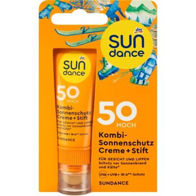 SUNDANCE Combi Zonnebrandcrème + SPF 50 Pen 20 ml SUNDANCE Combi Zonnebrandcrème + SPF 50 Pen 20 ml