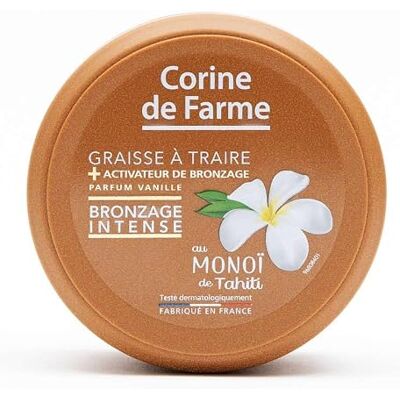 Corine de Farme Melkvet met bruiningsactivatoren met vanillegeur – Monoï de Tahiti – zonder zelfbruiner – voor matte/reeds gebruinde huid – 150 ml Corine de Farme Melkvet met bruiningsactivatoren met vanillegeur – Monoï de Tahiti – zonder zelfbruiner – voor matte/reeds gebruinde huid – 150 ml