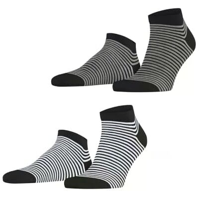 Esprit Fine Line Herensokken, ademend, katoen, gestreept, duurzaam, zacht op de huid, multipack, 2 paar 39-42 Esprit Fine Line Herensokken, ademend, katoen, gestreept, duurzaam, zacht op de huid, multipack, 2 paar 39-42