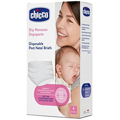 Chicco Mammy wegwerp-slip, netstof, 4 stuks Chicco Mammy wegwerp-slip, netstof, 4 stuks