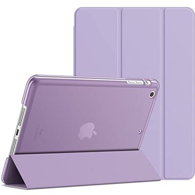 JETech Beschermhoes voor iPad mini 3/2/1 7,9 inch (2014/2013/2012 Beschermhoes met dunne doorschijnende achterkant, houder met 3 kleppen, automatische slaap-/wekfunctie JETech Beschermhoes voor iPad mini 3/2/1 7,9 inch (2014/2013/2012 Beschermhoes met dunne doorschijnende achterkant, houder met 3 kleppen, automatische slaap-/wekfunctie