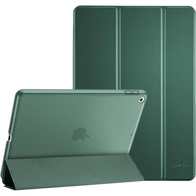 ProCase Beschermhoes voor iPad 9.7, beschermhoes voor iPad 6/5, model A1822 A1823 A1893 A1954, beschermhoes 2018/2017 nachtgroen ProCase Beschermhoes voor iPad 9.7, beschermhoes voor iPad 6/5, model A1822 A1823 A1893 A1954, beschermhoes 2018/2017 nachtgroen