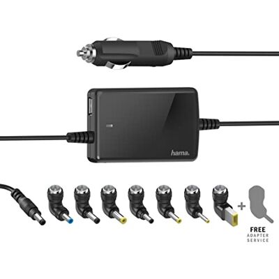 Hama Slanke en lichte universele voeding voor laptop 15-19 V/70 W Hama Slanke en lichte universele voeding voor laptop 15-19 V/70 W