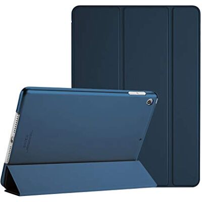 ProCase Smart Case voor iPad Mini 5 2019 7,9 inch (model: A2133 A2124 A2126 A2125), ultradunne lichtgewicht beschermhoes met matte doorschijnende achterkant marineblauw ProCase Smart Case voor iPad Mini 5 2019 7,9 inch (model: A2133 A2124 A2126 A2125), ultradunne lichtgewicht beschermhoes met matte doorschijnende achterkant marineblauw