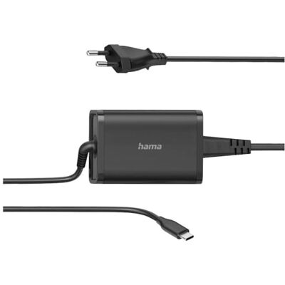 Hama Universele USB C voeding voor laptop 5 V, 9 V, 12 V, 15 V, 19 V (voeding voor laptop, tablet, smartphone, vervangende voeding 65 Hama Universele USB C voeding voor laptop 5 V, 9 V, 12 V, 15 V, 19 V (voeding voor laptop, tablet, smartphone, vervangende voeding 65