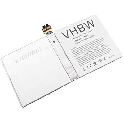 vhbw Batterij compatibel met Microsoft Surface Pro 4, 4, 1724 tablet (5050 mAh; 7,5 V; Li-polymeer) vhbw Batterij compatibel met Microsoft Surface Pro 4, 4, 1724 tablet (5050 mAh; 7,5 V; Li-polymeer)