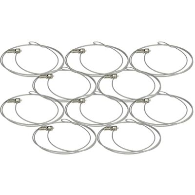vhbw Kensington 10 x kabelslot voor laptop, notebook, veiligheidsslot met combinatieslot, 1,8 m vhbw Kensington 10 x kabelslot voor laptop, notebook, veiligheidsslot met combinatieslot, 1,8 m