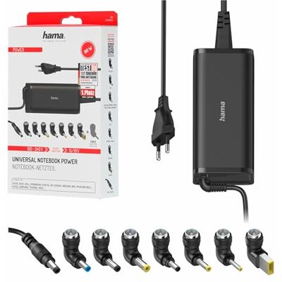 Hama Universele voeding voor laptop 15-19 V/90 W Hama Universele voeding voor laptop 15-19 V/90 W