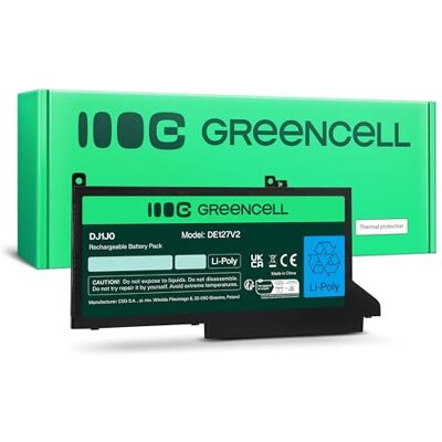 Green Cell Laptop batterij DE127V2 Zwart 2700mAh Green Cell Laptop batterij DE127V2 Zwart 2700mAh