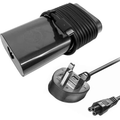 Dell Wikiparts voeding DP/N 0K00F5 AC 20V 6,5A 130W USB-C USB Type-C AC voeding voor notebook met UK-stroomkabel Dell Wikiparts voeding DP/N 0K00F5 AC 20V 6,5A 130W USB-C USB Type-C AC voeding voor notebook met UK-stroomkabel