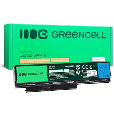 Green Cell Standaard batterij voor Lenovo ThinkPad X230 X230i laptop, vervangt 0A36306 0A36307 45N1022 45N1023 45N1026 45N1028 45N1029 45N1175 batterijen (6 cellen 44000) mAh 11.1 1 stuk. Green Cell Standaard batterij voor Lenovo ThinkPad X230 X230i laptop, vervangt 0A36306 0A36307 45N1022 45N1023 45N1026 45N1028 45N1029 45N1175 batterijen (6 cellen 44000) mAh 11.1 1 stuk.