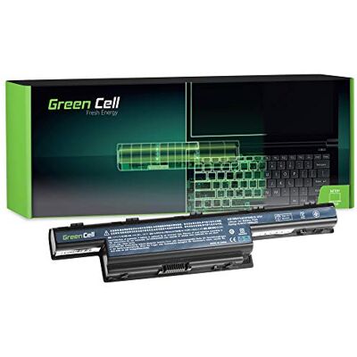 Green Cell Extended Serie AS10D31 AS10D3E AS10D41 AS10D51 AS10D61 AS10D71 AS10D73 AS10D75 AS10D81 voor Acer/eMachines/Packard Bell (9 cellen, 6600 mAh, 10,81 V, zwart) Green Cell Extended Serie AS10D31 AS10D3E AS10D41 AS10D51 AS10D61 AS10D71 AS10D73 AS10D75 AS10D81 voor Acer/eMachines/Packard Bell (9 cellen, 6600 mAh, 10,81 V, zwart)