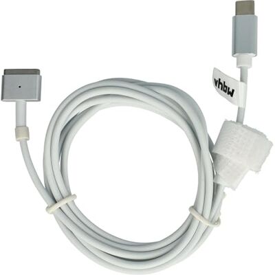 vhbw USB type C naar MagSafe 2 adapterkabel compatibel met Apple Macbook Pro 13 inch (eind 2012-2017) notebook, laptop, 170 cm, 65 W, PVC vhbw USB type C naar MagSafe 2 adapterkabel compatibel met Apple Macbook Pro 13 inch (eind 2012-2017) notebook, laptop, 170 cm, 65 W, PVC