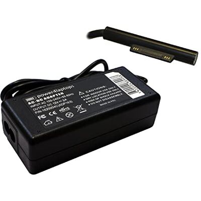 Power4Laptops Oplader voor laptop tablet compatibel met Microsoft Surface Pro 3 Power4Laptops Oplader voor laptop tablet compatibel met Microsoft Surface Pro 3