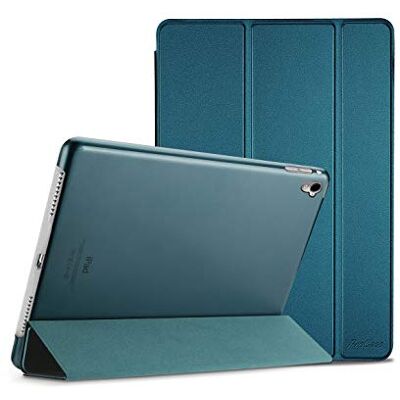 ProCase Ultradunne beschermhoes voor iPad Pro 9,7 inch Met lichte standaard Met matte doorschijnende achterkant Voor Apple iPad Pro 9,7 inch (A1673 A1674 A1675) Teal ProCase Ultradunne beschermhoes voor iPad Pro 9,7 inch Met lichte standaard Met matte doorschijnende achterkant Voor Apple iPad Pro 9,7 inch (A1673 A1674 A1675) Teal