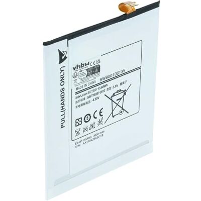 vhbw Vervangende batterij voor Samsung DL0DA18As/9-B, DL0DB01aS/9-B, DL0DC02aS/9-B voor tablet pad (3600 mAh, 3,8 V, Li-Polymer) vhbw Vervangende batterij voor Samsung DL0DA18As/9-B, DL0DB01aS/9-B, DL0DC02aS/9-B voor tablet pad (3600 mAh, 3,8 V, Li-Polymer)