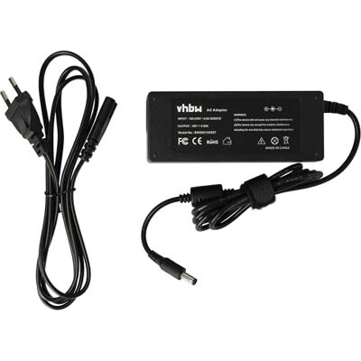 vhbw 220V voeding voor HP Pavilion ZE4500, ZE4501, ZE4501US, ZE4502, ZE4502US, ZE4504, ZE4505, ZE4507 vervangt AP.A1003.003 vhbw 220V voeding voor HP Pavilion ZE4500, ZE4501, ZE4501US, ZE4502, ZE4502US, ZE4504, ZE4505, ZE4507 vervangt AP.A1003.003
