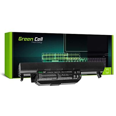 Green Cell Batterij voor ASUS A32-K55 A45 A55 K45 K55 K75 A45A A45D A45DE A45DR A45N A45V A45VD A45VDVX026R A45VDVX027D A45VG (4400 mAh, 10,0 mAh. 8-11. 1 V, kleur: zwart) Green Cell Batterij voor ASUS A32-K55 A45 A55 K45 K55 K75 A45A A45D A45DE A45DR A45N A45V A45VD A45VDVX026R A45VDVX027D A45VG (4400 mAh, 10,0 mAh. 8-11. 1 V, kleur: zwart)