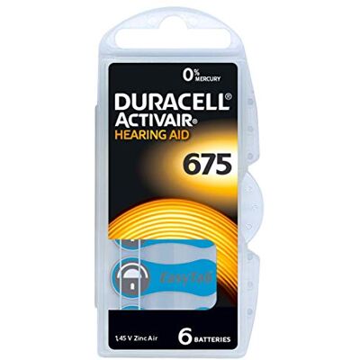 Duracell 60 x batterijen voor rayovac PA675 Duracell 60 x batterijen voor rayovac PA675