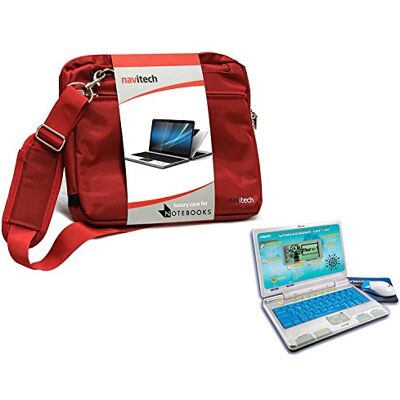 Navitech Transporttas, rood, laptop/notebook, compatibel met VTech Challenger laptop Navitech Transporttas, rood, laptop/notebook, compatibel met VTech Challenger laptop