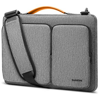 tomtoc 360°Sacoche Ordinateur Portable pour 15 Pouces Nouveau MacBook Air 2025 M4/A3241, M3/A3114 M2/A2941, 15" Nouveau Surface Laptop Copilot+ PC, 15" Surface Laptop 6/5/4/3, Housse PC Sac Messager Compatible pour Modele A3448 A3241,15" Surface Laptop tomtoc 360°Sacoche Ordinateur Portable pour 15 Pouces Nouveau MacBook Air 2025 M4/A3241, M3/A3114 M2/A2941, 15" Nouveau Surface Laptop Copilot+ PC, 15" Surface Laptop 6/5/4/3, Housse PC Sac Messager Compatible pour Modele A3448 A3241,15" Surface Laptop
