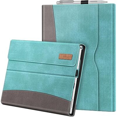 FINTIE Beschermhoes voor Microsoft Surface Pro 7+/Surface Pro 7/Pro 6/Pro 5 Meerhoekige beschermhoes, verstelbaar, beschermhoes met magneetsluiting, met documentenvak FINTIE Beschermhoes voor Microsoft Surface Pro 7+/Surface Pro 7/Pro 6/Pro 5 Meerhoekige beschermhoes, verstelbaar, beschermhoes met magneetsluiting, met documentenvak