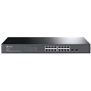 TP-Link JetStream 16Port Gigabit Smart Switch Wi TP-Link JetStream 16Port Gigabit Smart Switch Wi