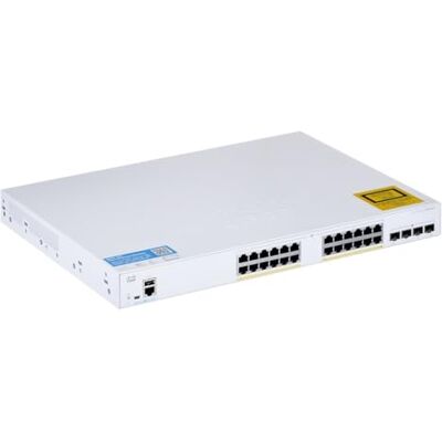 Cisco Systems Business CBS250-24FP-4G Smart Switch 24 GE-poorten Volledige PoE SFP 4 x 1G Levenslange beperkte garantie Cisco Systems Business CBS250-24FP-4G Smart Switch 24 GE-poorten Volledige PoE SFP 4 x 1G Levenslange beperkte garantie