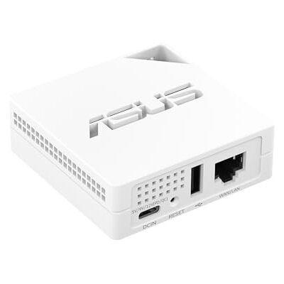 Asus RT-AX50GB Dual Band Wi-Fi 6 (802.11ax) Mini-reisrouter (ondersteunt 4G en 5G mobiele ethering en openbare wifi-modus (WISP), volledige VPN-functies, eenvoudige configuratie) Asus RT-AX50GB Dual Band Wi-Fi 6 (802.11ax) Mini-reisrouter (ondersteunt 4G en 5G mobiele ethering en openbare wifi-modus (WISP), volledige VPN-functies, eenvoudige configuratie)
