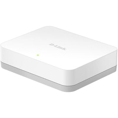 D-Link GO-SW-5G, mini-switch, gigabit, 5 poorten, ethernet, ideaal voor het delen van verbindingen en voor thuiswerken, wit D-Link GO-SW-5G, mini-switch, gigabit, 5 poorten, ethernet, ideaal voor het delen van verbindingen en voor thuiswerken, wit