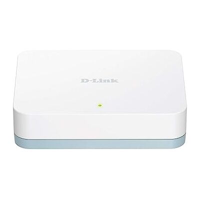 D-Link DGS-1005D Gigabit Switch met 5 poorten, 10/100/1000 Mbps, ideaal voor het delen van verbindingen en netwerken in klein/thuiskantoor D-Link DGS-1005D Gigabit Switch met 5 poorten, 10/100/1000 Mbps, ideaal voor het delen van verbindingen en netwerken in klein/thuiskantoor