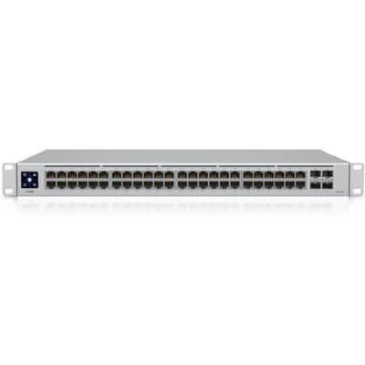 Ubiquiti Networks UniFi USW-48-POE-EU netwerk-switch Managed Gigabit Ethernet (10/100/1000) Power over Ethernet (PoE) Zilver Ubiquiti Networks UniFi USW-48-POE-EU netwerk-switch Managed Gigabit Ethernet (10/100/1000) Power over Ethernet (PoE) Zilver