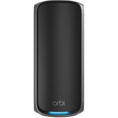 Netgear Orbi 970-serie Satellite Mesh WiFi 7 RBE970B Werkt met Orbi RBE972S en RBE973S Tot 27 Gbit/s Breidt de dekking uit tot 300 m² en 200 apparaten Quad-Band BE27000 Zwart Netgear Orbi 970-serie Satellite Mesh WiFi 7 RBE970B Werkt met Orbi RBE972S en RBE973S Tot 27 Gbit/s Breidt de dekking uit tot 300 m² en 200 apparaten Quad-Band BE27000 Zwart