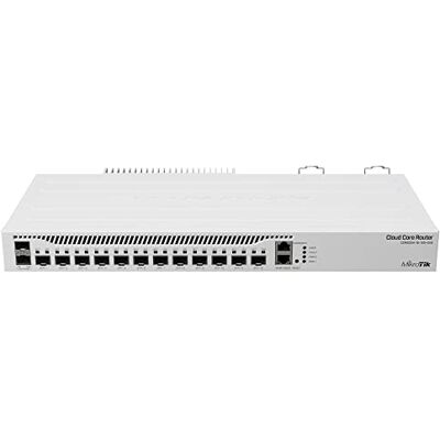 Mikrotik CCR2004-1G-12S+2XS bedrade router Gigabit Ethernet Wit Mikrotik CCR2004-1G-12S+2XS bedrade router Gigabit Ethernet Wit