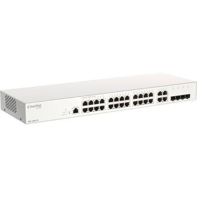 D-Link Nuclias Cloud-Managed DBS-2000-28 schakelaar, 24 x 10/100/1000 + 4 x SFP Gigabit Combi D-Link Nuclias Cloud-Managed DBS-2000-28 schakelaar, 24 x 10/100/1000 + 4 x SFP Gigabit Combi