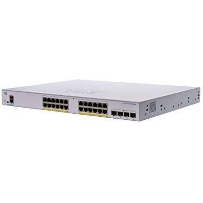 Cisco Systems Business CBS250-24FP-4X Smart Switch 24 GE-poorten volledige PoE 4 x 10G SFP+ levenslange beperkte garantie Cisco Systems Business CBS250-24FP-4X Smart Switch 24 GE-poorten volledige PoE 4 x 10G SFP+ levenslange beperkte garantie