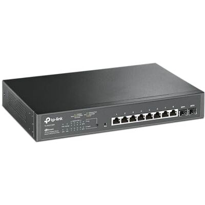 TP-Link Omada TL-SG2210MP 10 Gigabit PoE-switch met 8 PoE-poorten TP-Link Omada TL-SG2210MP 10 Gigabit PoE-switch met 8 PoE-poorten