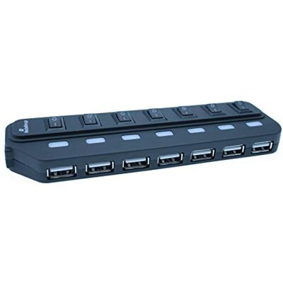 MediaRange MRCS504 USB 2 Splitter 0.0465277777777778 met aparte schakelaar zwart MediaRange MRCS504 USB 2 Splitter 0.0465277777777778 met aparte schakelaar zwart