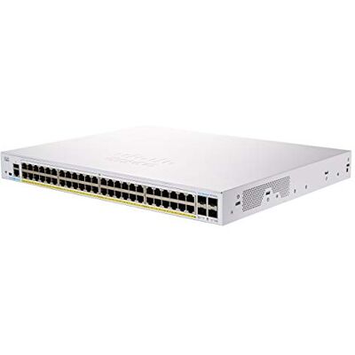 Cisco Systems Business CBS350-48P Managed Switch 48 GE poorten PoE 4x1G SFP Beperkte levenslange bescherming (CBS350-48P-4G) Cisco Systems Business CBS350-48P Managed Switch 48 GE poorten PoE 4x1G SFP Beperkte levenslange bescherming (CBS350-48P-4G)