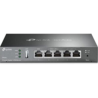 TP-Link Multi-WAN Gigabit VPN-router TL-R605 SafeStream TP-Link Multi-WAN Gigabit VPN-router TL-R605 SafeStream