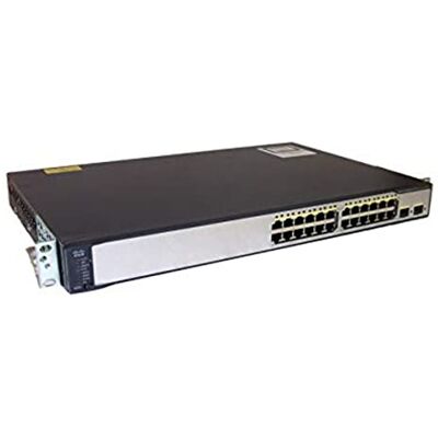 Cisco Systems WS-C3750V2-24TS-E Schakelaar Cisco Systems WS-C3750V2-24TS-E Schakelaar