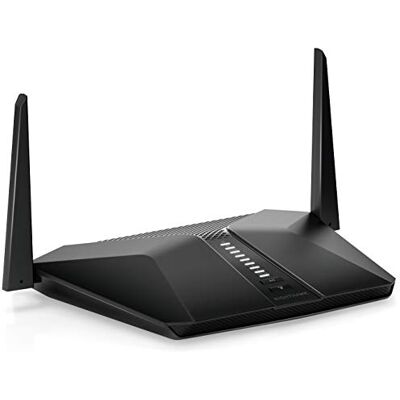 Netgear Nighthawk WiFi 6 AX4 Router 4 Stream (RAX40) – WiFi AX3000 (snelheden tot 3 Gbit/s) Dekking tot 100 m² Netgear Nighthawk WiFi 6 AX4 Router 4 Stream (RAX40) – WiFi AX3000 (snelheden tot 3 Gbit/s) Dekking tot 100 m²