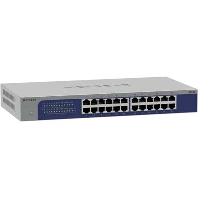 Netgear (GS524V3) Ethernet-switch met 24 RJ45-poorten, Gigabit metaal (10/100/1000), RJ45-switch voor kantoor/rack en ProSAFE levenslange bescherming, perfect voor kleine en TPE-bedrijven Netgear (GS524V3) Ethernet-switch met 24 RJ45-poorten, Gigabit metaal (10/100/1000), RJ45-switch voor kantoor/rack en ProSAFE levenslange bescherming, perfect voor kleine en TPE-bedrijven