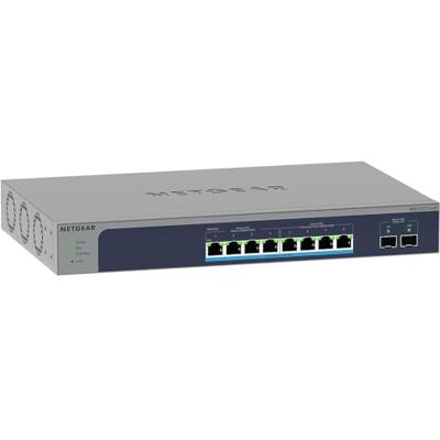 Netgear (MS510TXUP) Smart Ultra60 PoE Switch 10 GB Ethernet Web Manageable Pro met 10 Multi-Gigabit poorten 8 PoE 295W poorten, 2x 10 Gigabit SFP+ poorten, Insight Cloud Management, desktop of rack Netgear (MS510TXUP) Smart Ultra60 PoE Switch 10 GB Ethernet Web Manageable Pro met 10 Multi-Gigabit poorten 8 PoE 295W poorten, 2x 10 Gigabit SFP+ poorten, Insight Cloud Management, desktop of rack